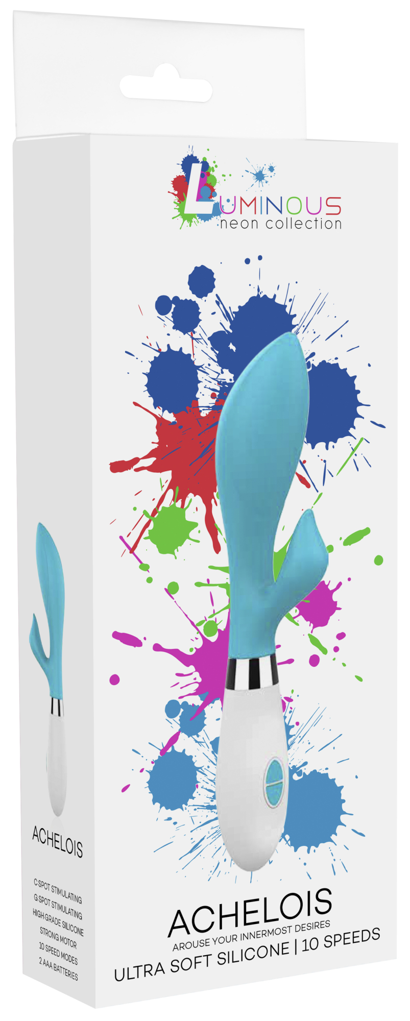 Вибратор-кролик – Achelois (бирюзовый)