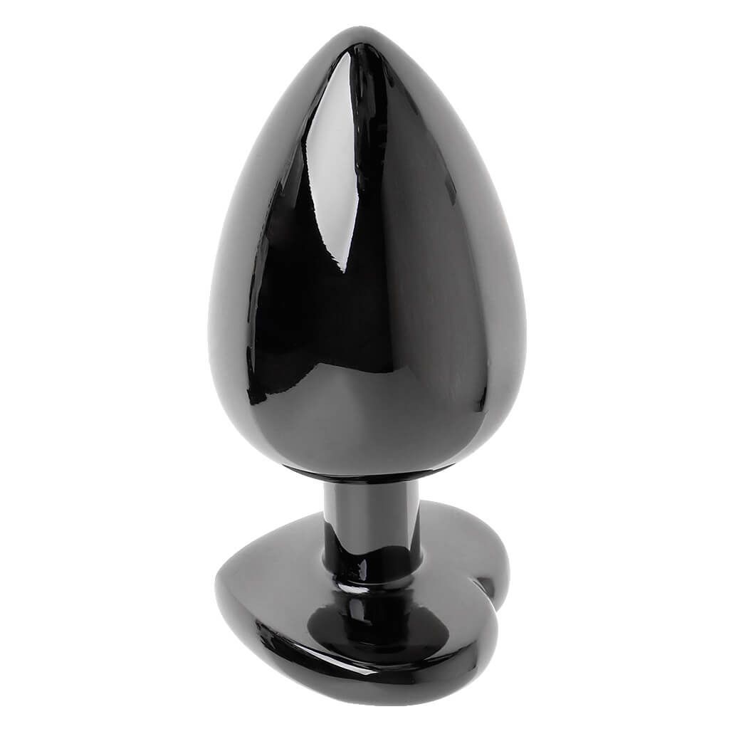 анальная пробка lovetoy rosebud heart, с синим камнем в Краснодаре