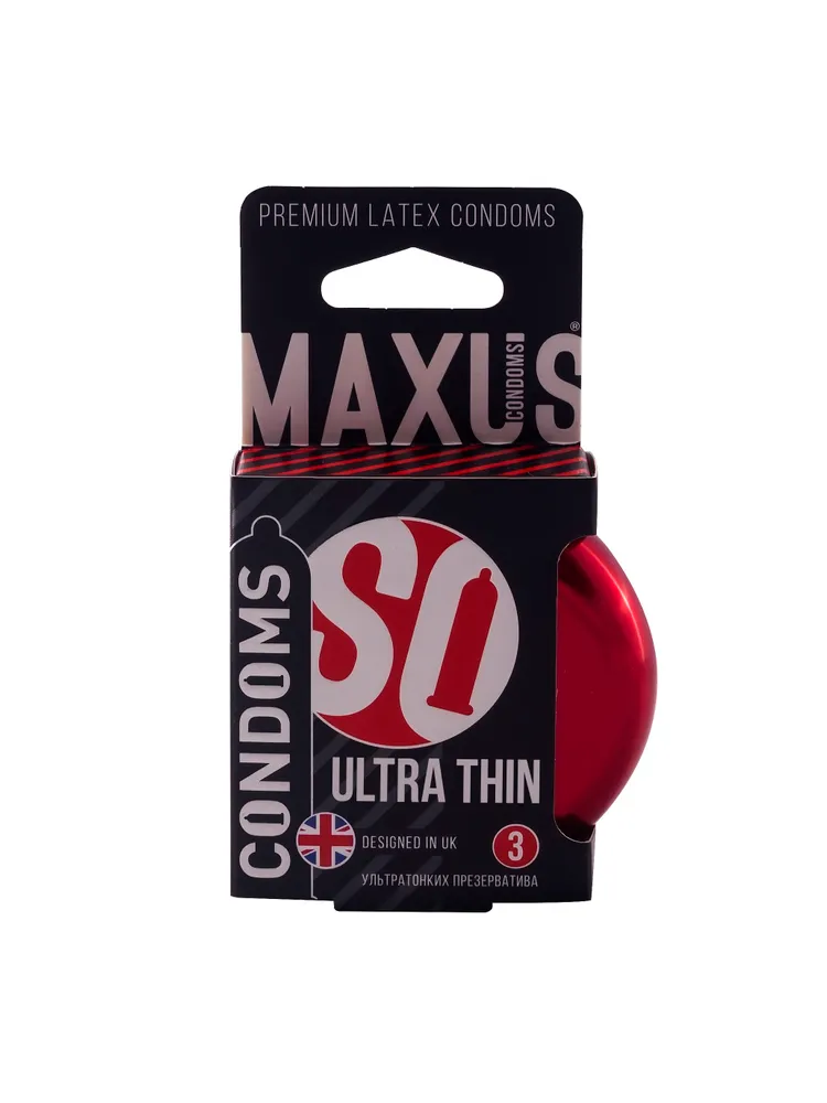 Презервативы Презервативы MAXUS Ultra Thin 3шт. X-Edition в Краснодаре