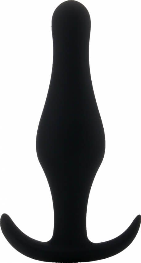 анальная пробка с ручкой shots toys m, черная в Краснодаре