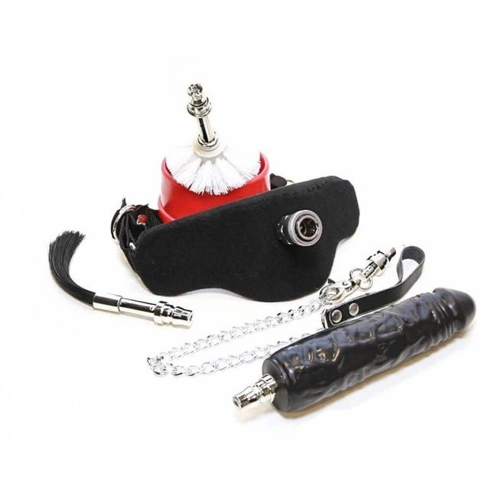 кляп pipedream extreme compliance kit, с насадками в Краснодаре