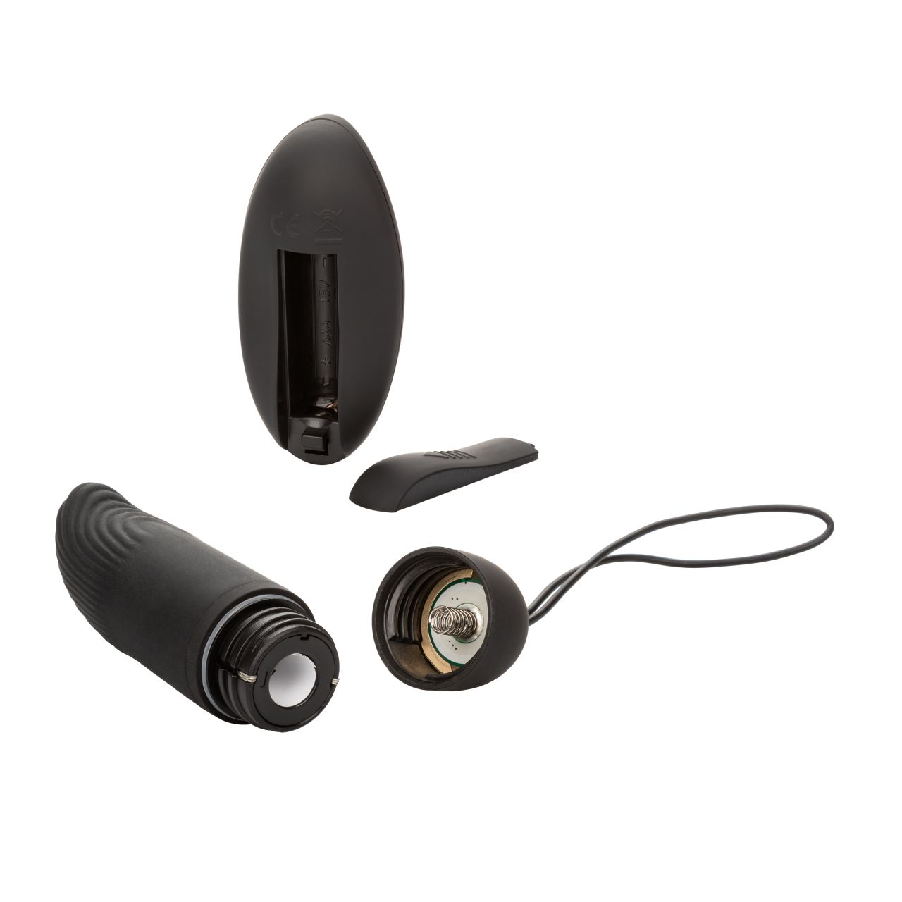 компактный стимулятор точки g с управлением при помощи пульта silicone remote ridged g в Краснодаре