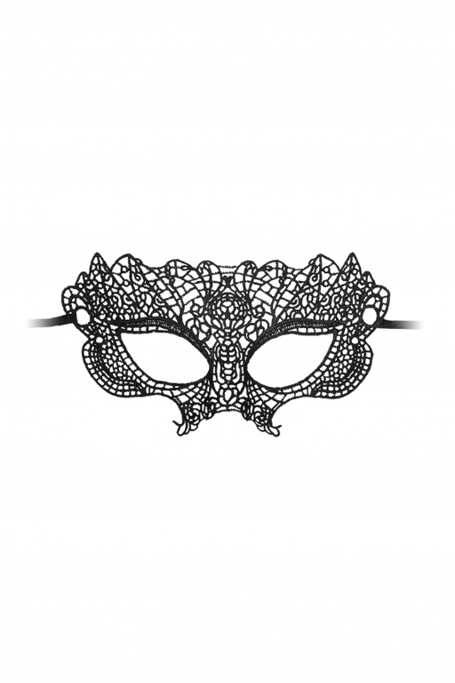 кружевная маска ручной работы на глаза princess black lace mask в Краснодаре