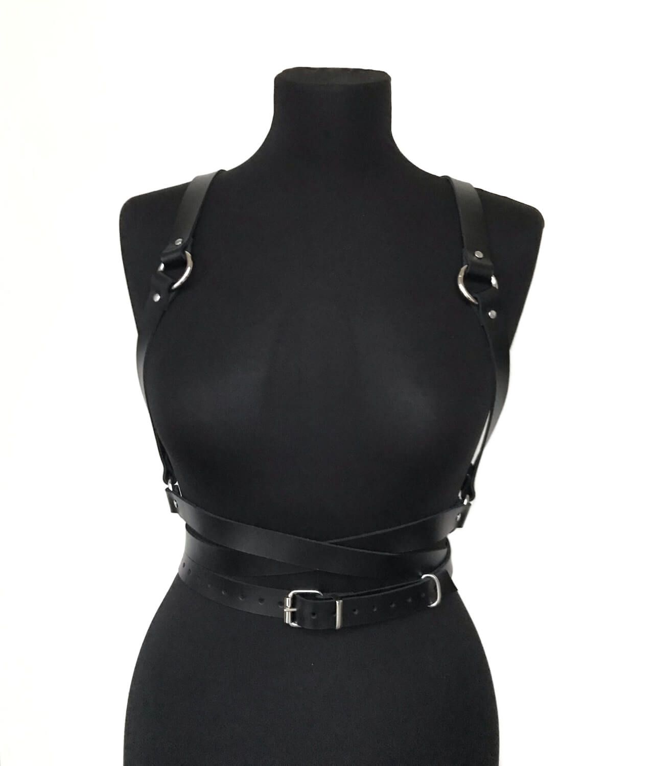 Бондажный комплект PinkRabbit Сильви, размер S-M