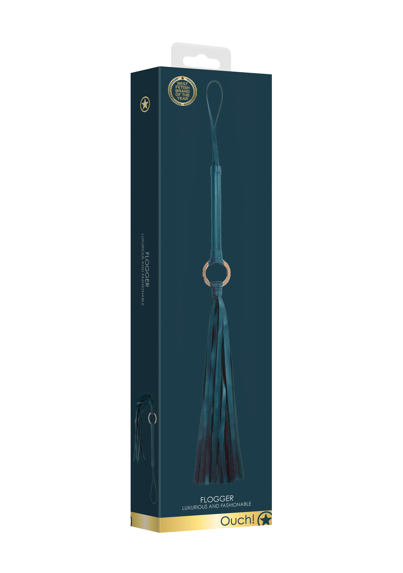 Хлыст Ouch Ouch! - Flogger - Green