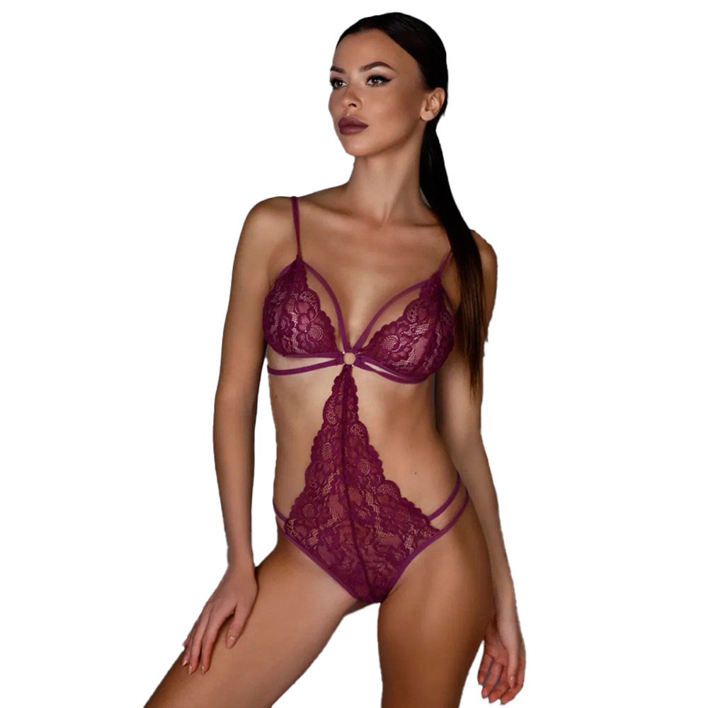 Эротическое открытый боди-комбинезон abel l/xl в Краснодаре