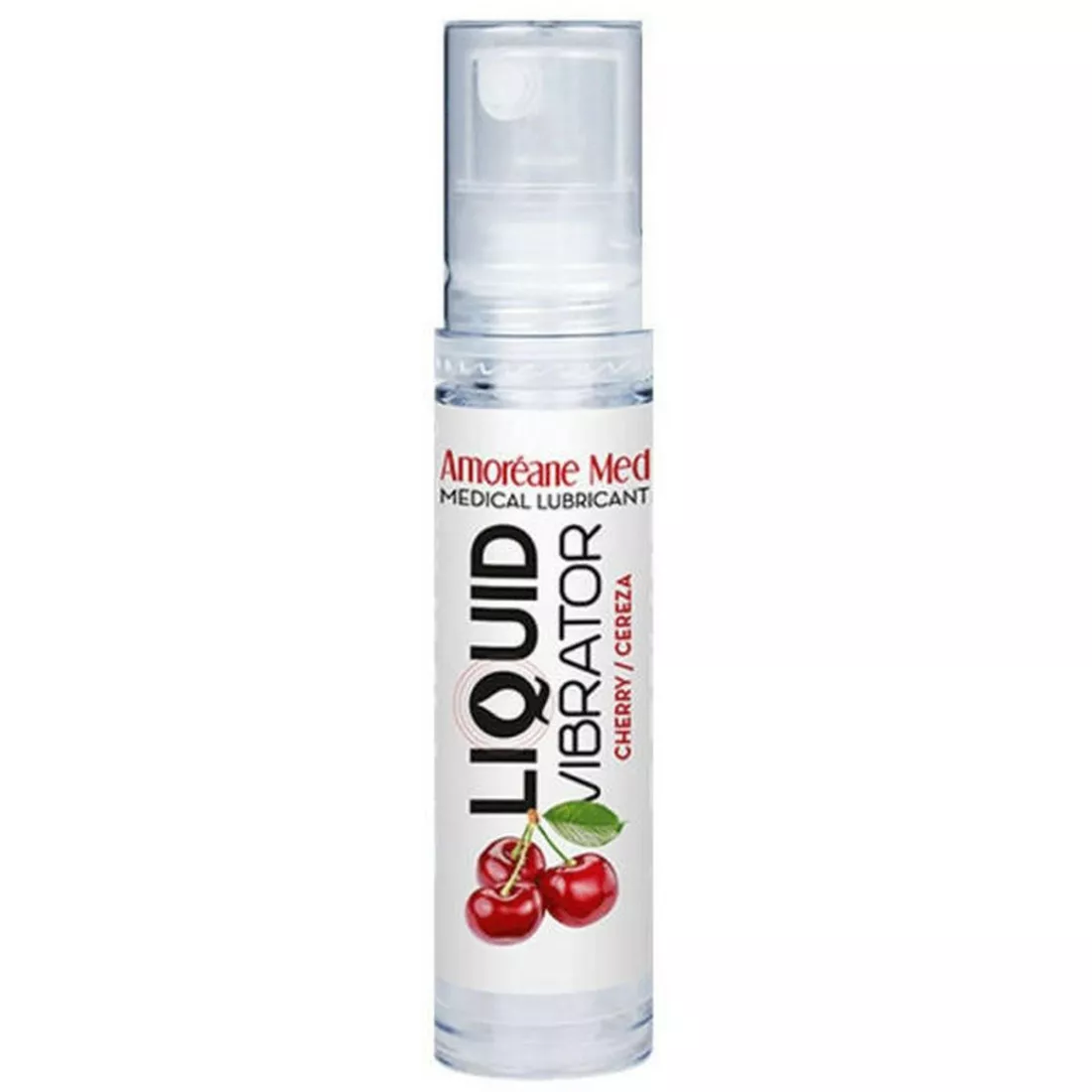 жидкий интимный гель amoreane с эффектом вибрации cherry,10ml в Краснодаре