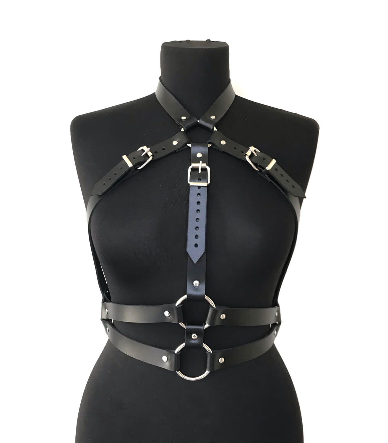 Бондажный комплект PinkRabbit Рокса, размер S-M