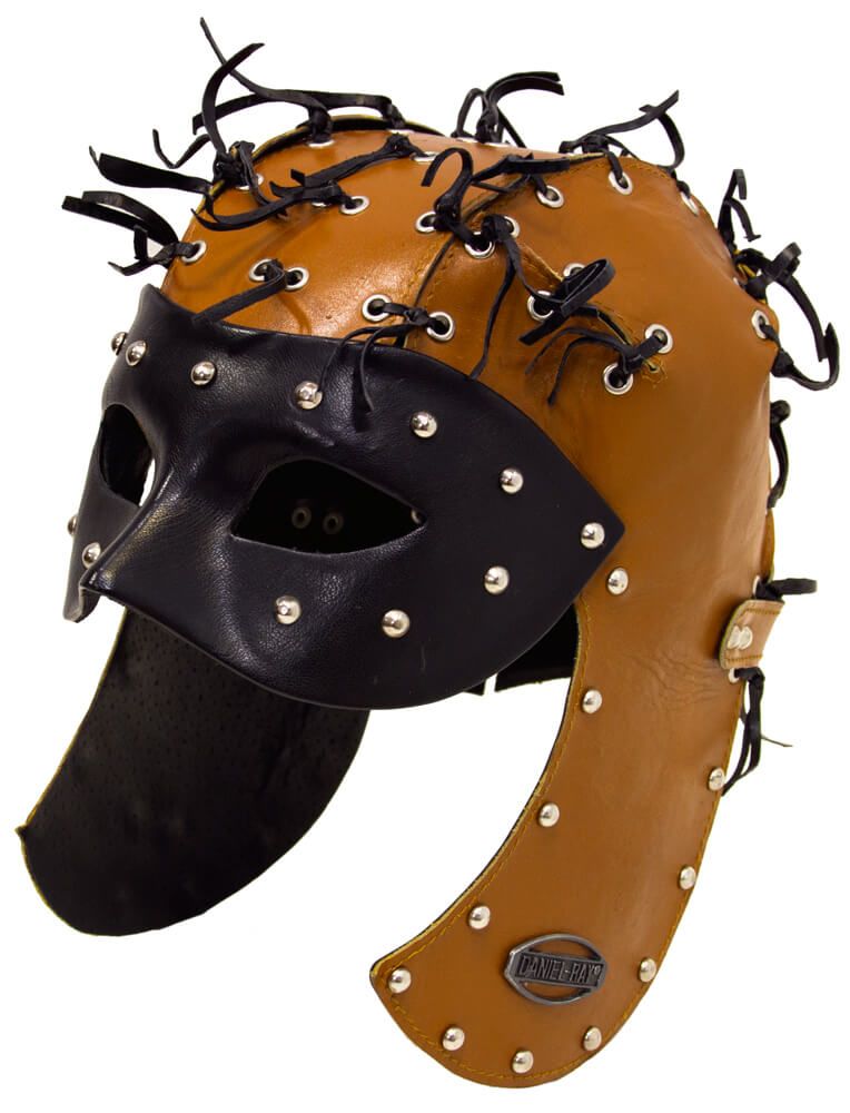 шлем рыжий с волосами, кожаный в Краснодаре