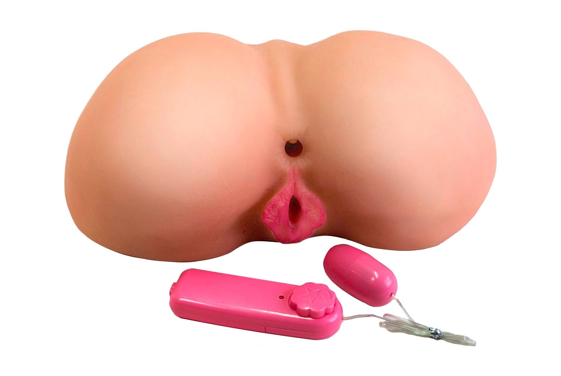 Мастурбатор Lovetoy Вагина на присосках, с вибрацией