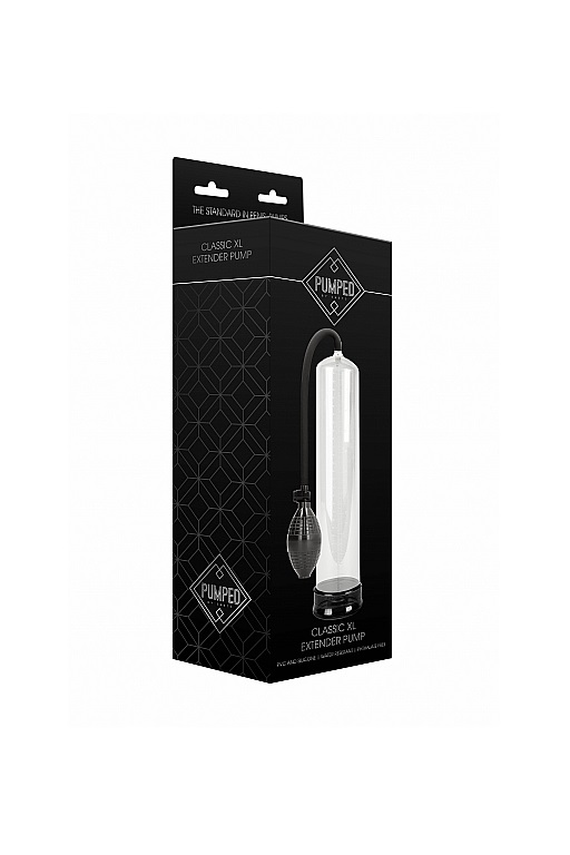 ручная вакуумная помпа для мужчин с насосом в виде груши classic xl extender pump в Краснодаре