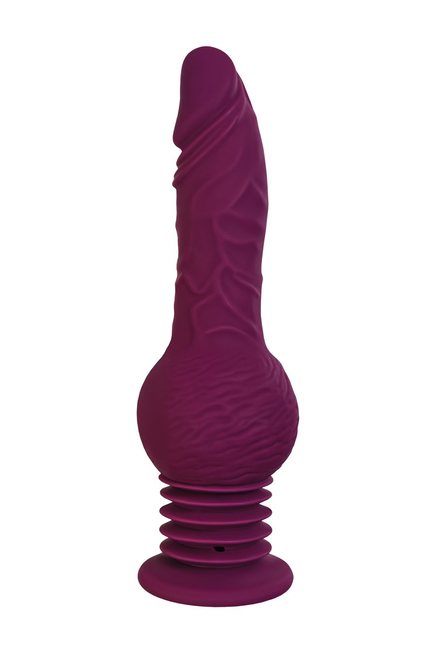 мини секс-машина striker с пультом ду, motorlovers by toyfa, силикон, фиолетовый, 23,5 см в Краснодаре