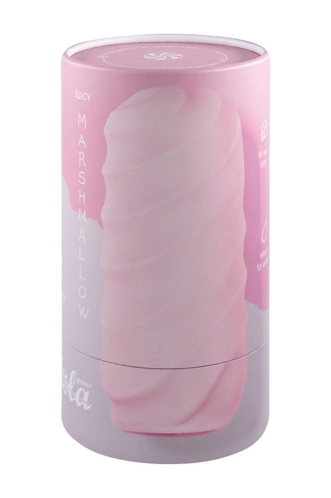 мастурбатор marshmallow maxi juicy pink 8073-02lola в Краснодаре