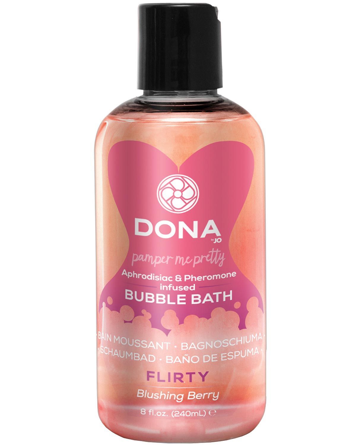 Пена для ванн System Jo DONA Flirty Aroma Blushing Berry, 240 мл