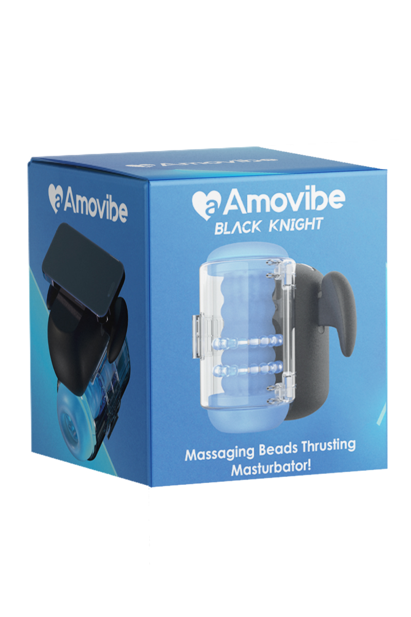 инновационный робот-мастурбатор black knight с массажем бусинами в Краснодаре