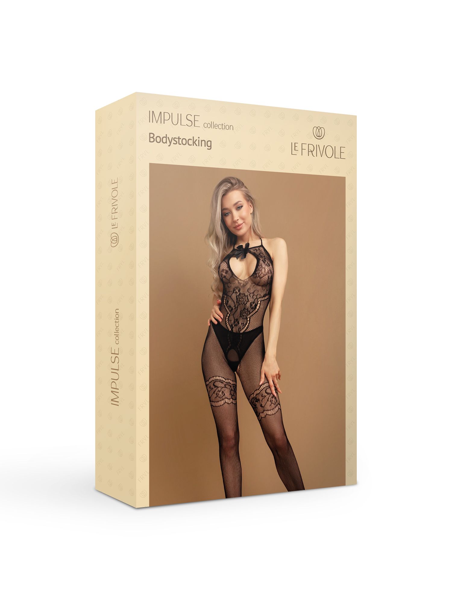 Эротическое черный боди-комбинезон с бантиком и вырезом на груди в Краснодаре