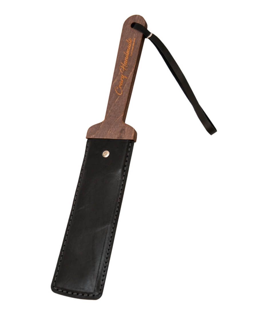 Паддл твердый PinkRabbit Шлепалка, чёрный