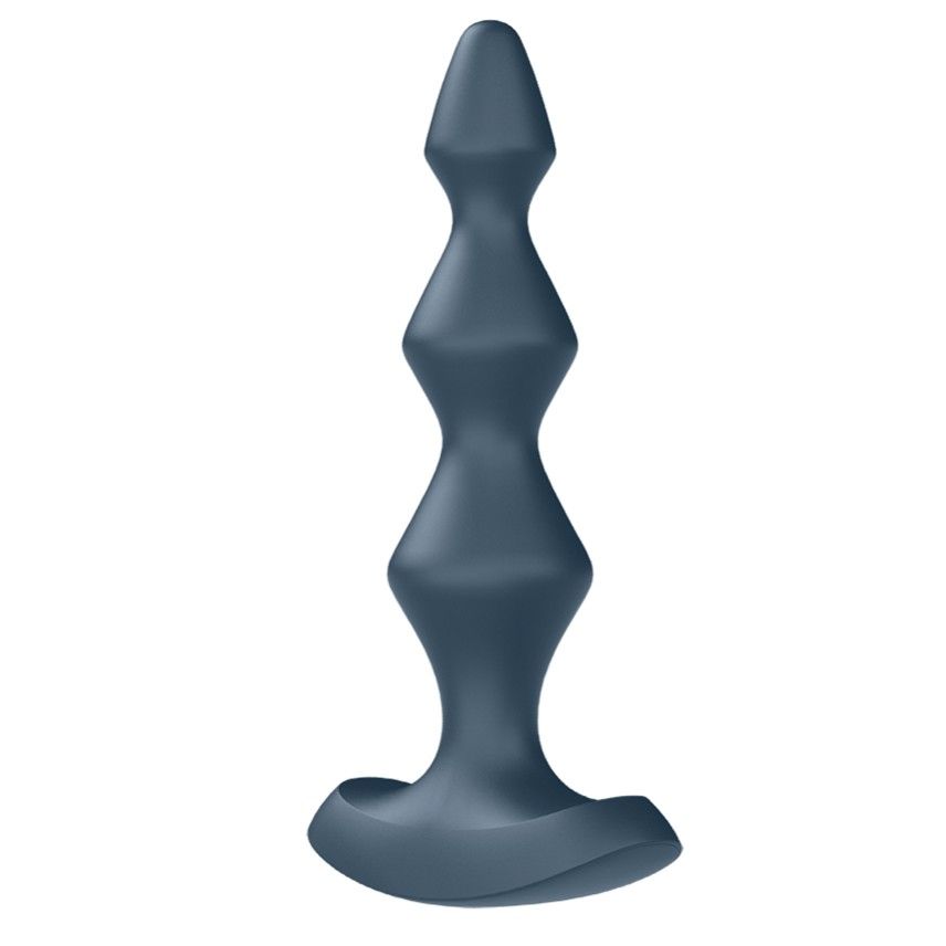 Пробка анальная с вибрацией Satisfyer Lolli Plug 1, серая
