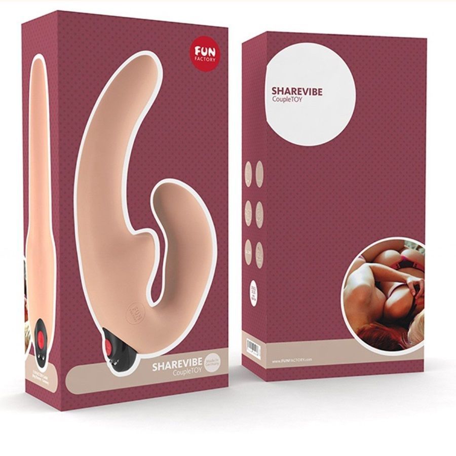 страпон с вибрацией fun factory sharevibe, телесный в Краснодаре