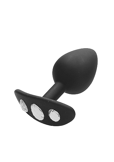 анальная пробка для ношения с кристаллом diamond butt plug with handle в Краснодаре