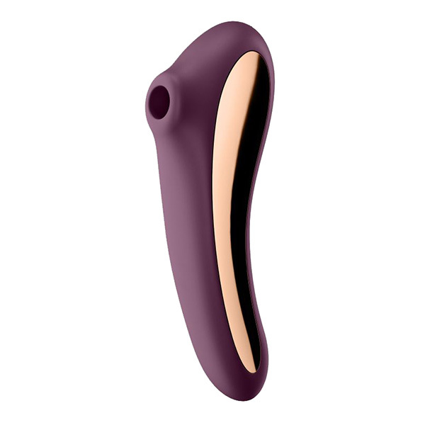 Вакуумный массажер Satisfyer Dual Kiss violet 003016SA