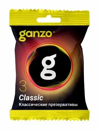 презервативы классические ganzo classic 3шт. в пакете black edition в Краснодаре