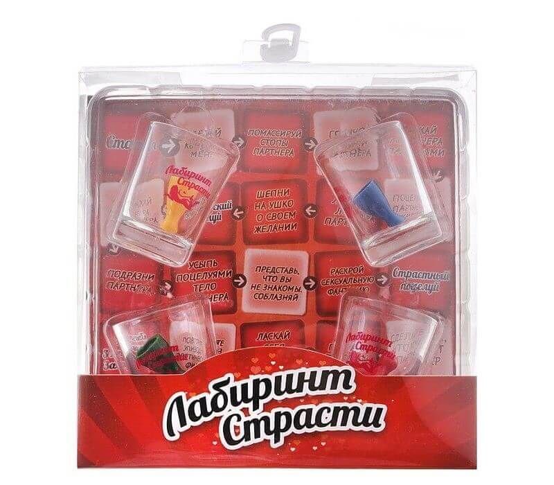 Алкоигра для двоих "Лабиринт страсти"