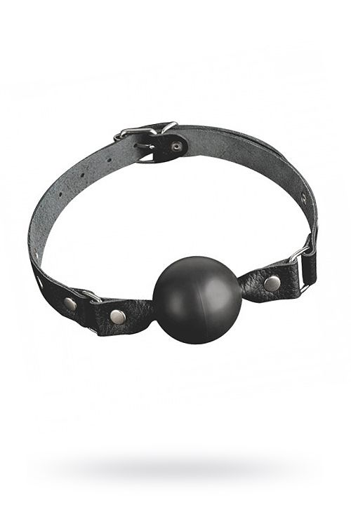 Кляп Sitabella, кожа, черный