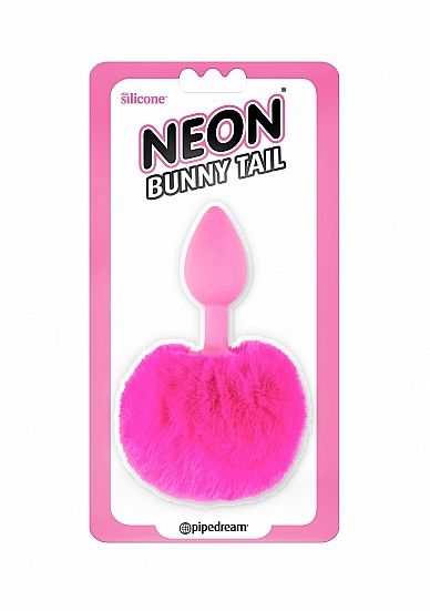 анальная пробка с меховым хвостом, розовая в Краснодаре