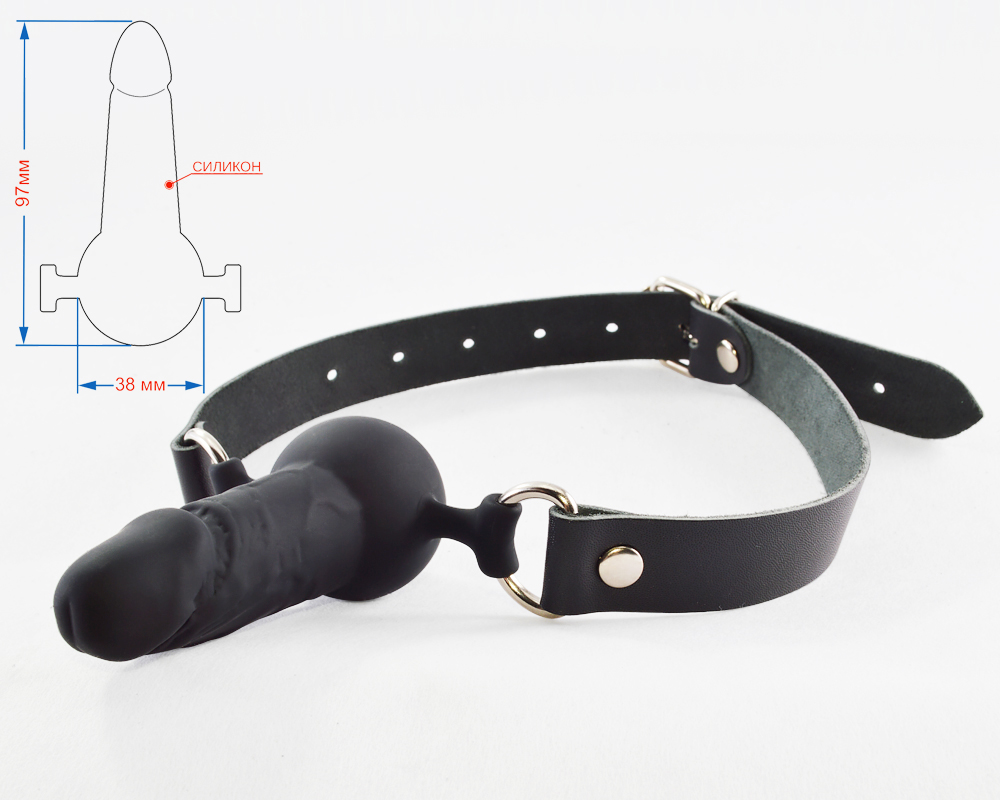 Кляп-шар с Фаллосом 3149-1