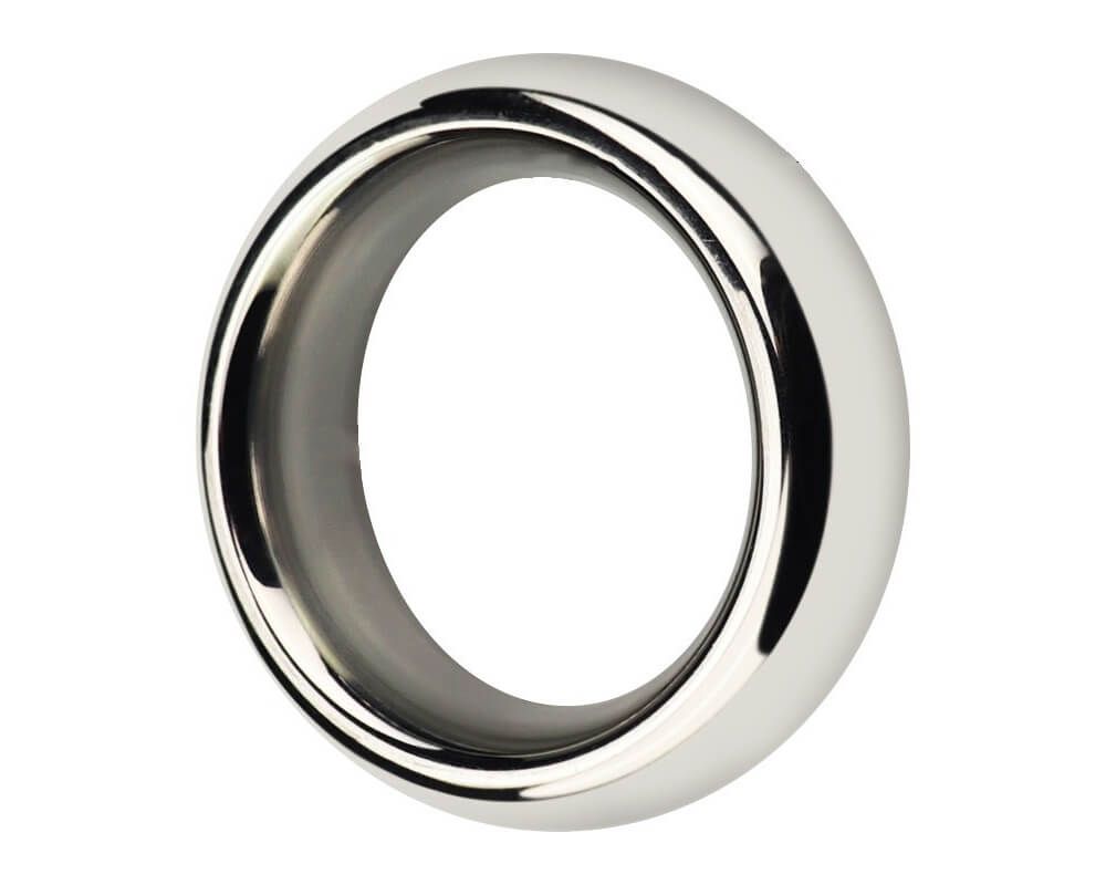 Кольцо Lovetoy Metal Silver Cockring 4,5 см, металлическое
