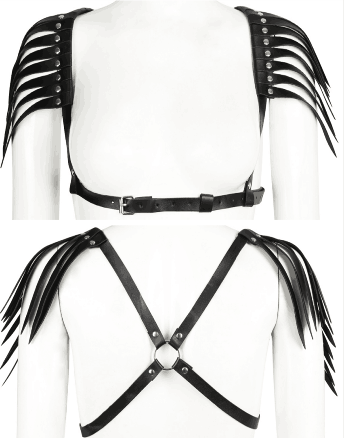 Портупея на плечи с кисточками