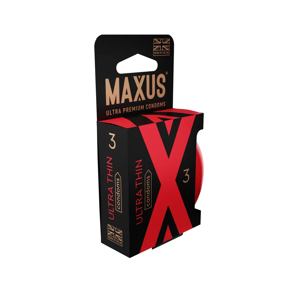 Презервативы Презервативы MAXUS Ultra Thin 3шт. X-Edition в Краснодаре