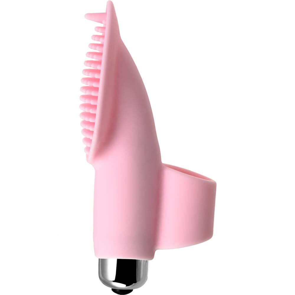 насадка на палец jos twity, с вибрацией, розовая в Краснодаре