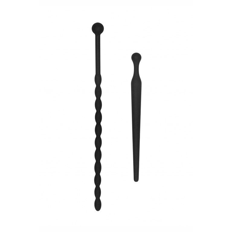 набор уретральных бужей silicone beginners plug set черный в Краснодаре