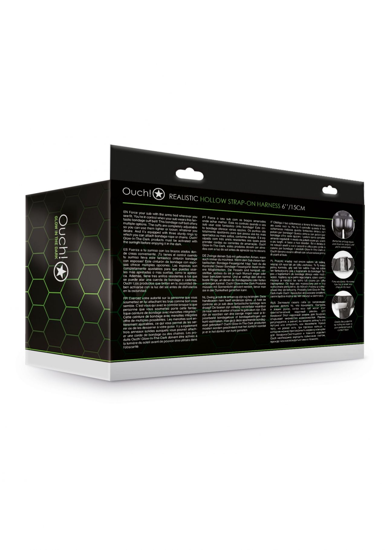 фаллопротез реалистик 7''  люминисцентный в Краснодаре