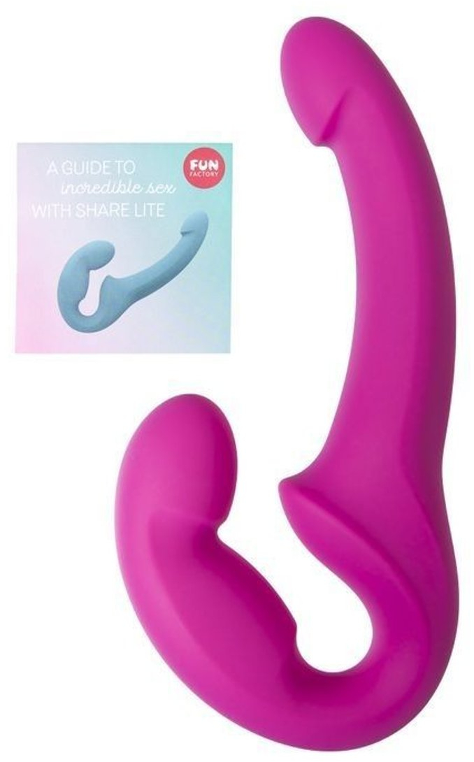 анатомический безремневой страпон ff share lite (розовый)/25500 в Краснодаре