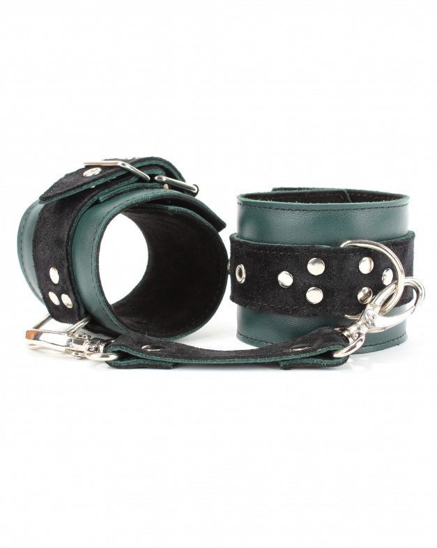 оковы на ноги  lady's arsenal изумруд из кожи и замши 67025ars в Краснодаре