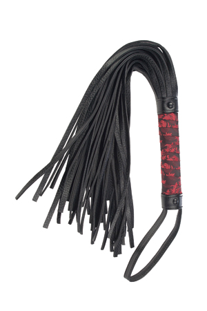 многохвостая гладкая плеть (флогер) scandal flogger в Краснодаре