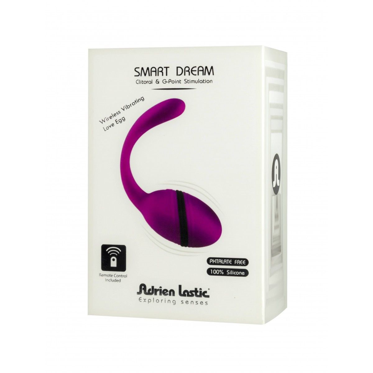 виброяйцо adrien lastic smart dream с пультом ду, фиолетовое в Краснодаре