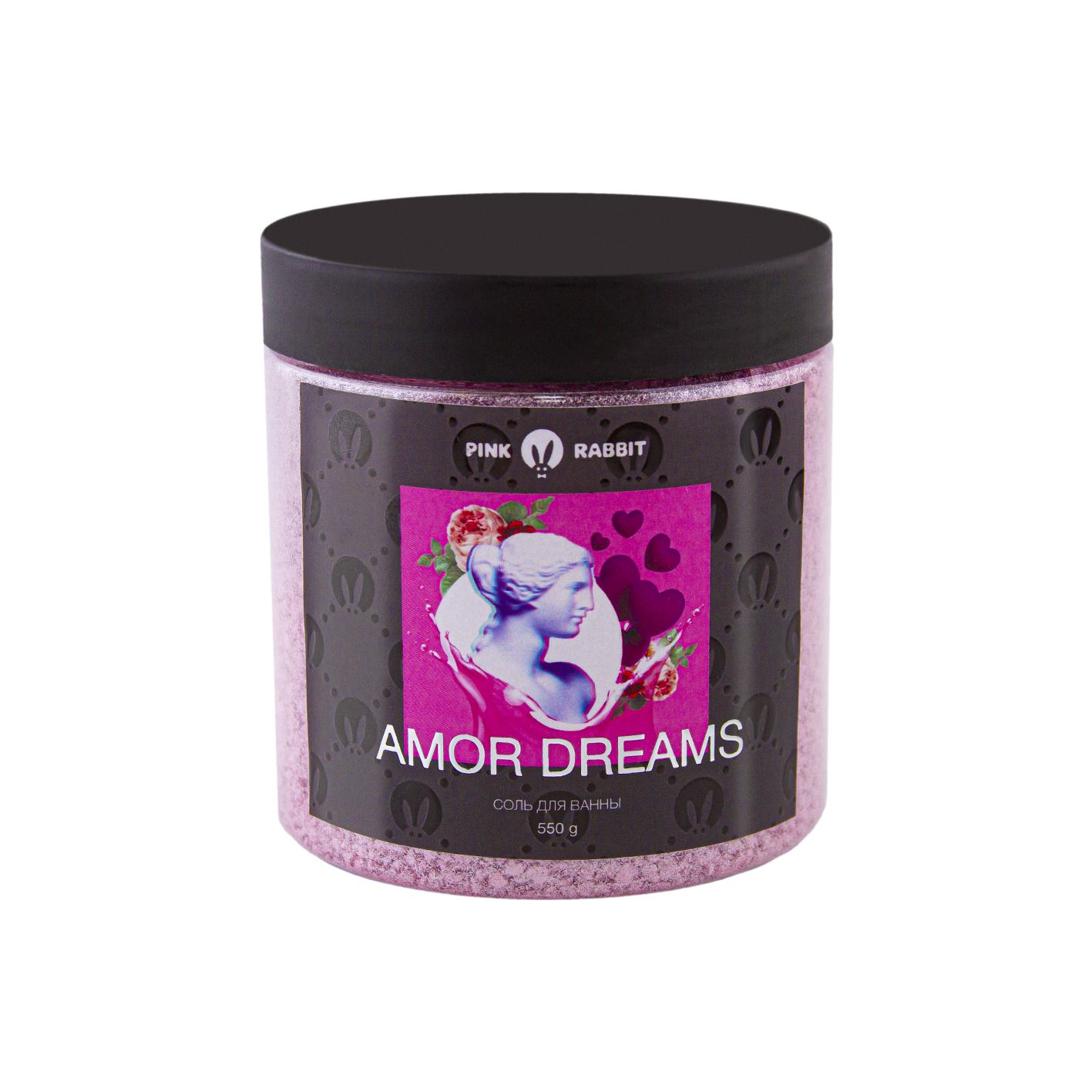Соль для ванны PinkRabbit Amor Drreams, 550 г