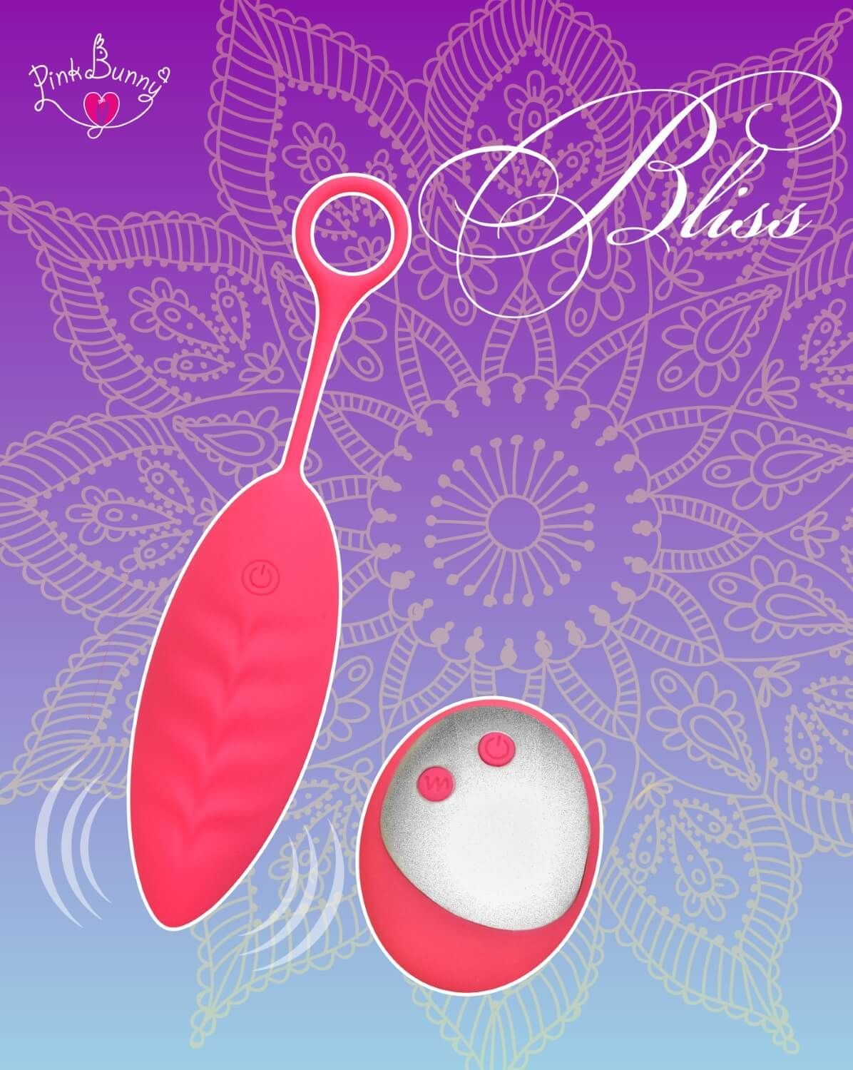 виброяйцо pink bunny bliss roze, розовое в Краснодаре