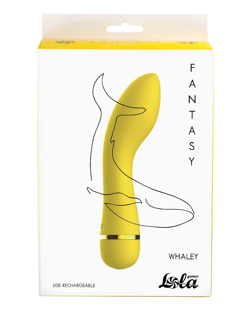 перезаряжаемый вибратор fantasy whaley yellow 7911-01lola в Краснодаре