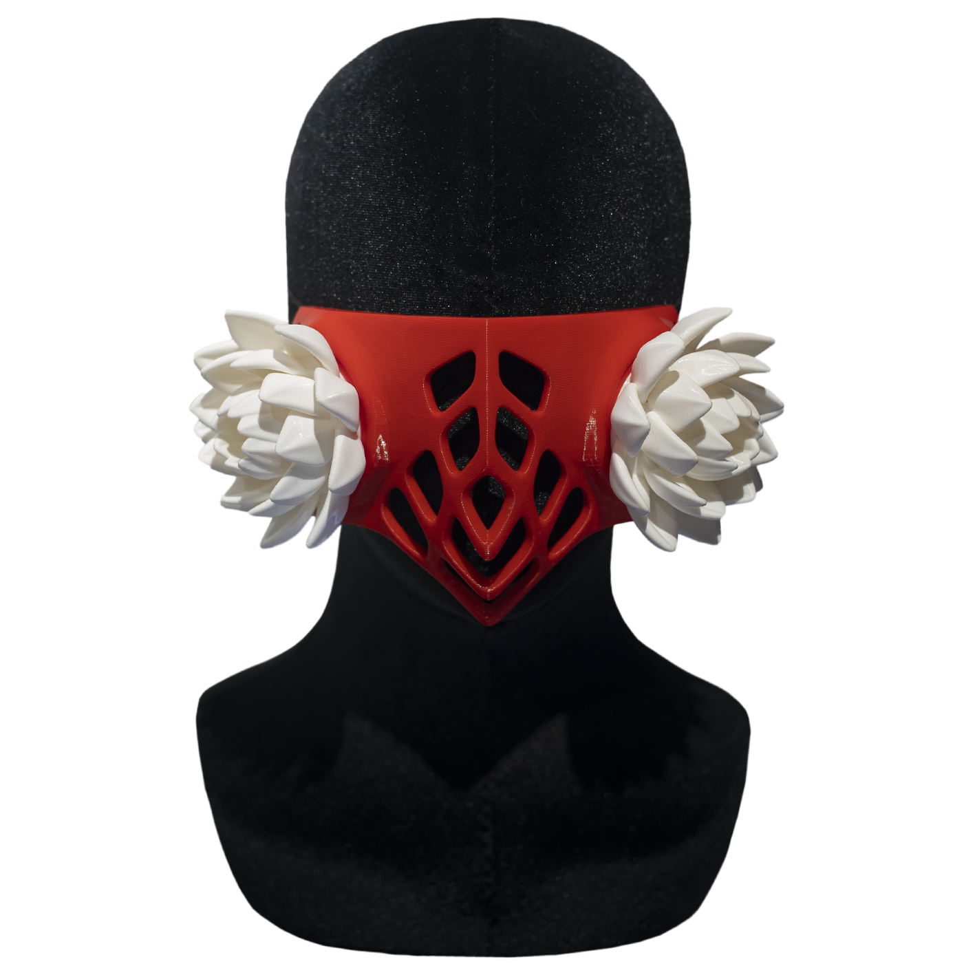 3d маска с цветами, красная в Краснодаре