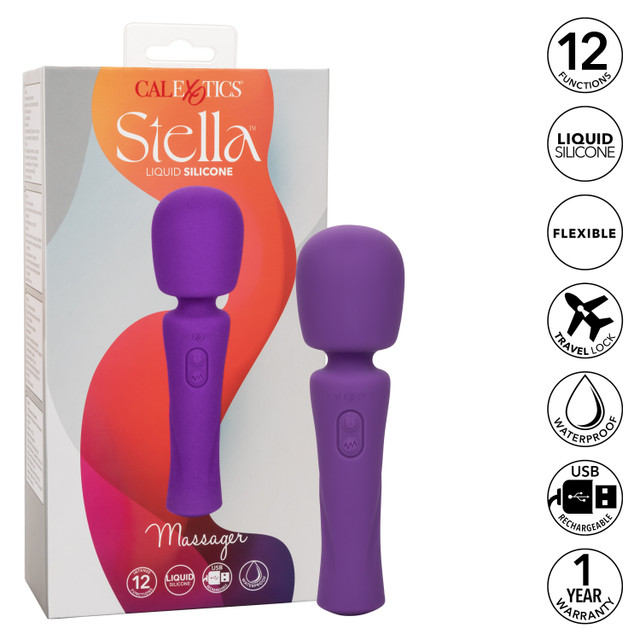 универсальный вебромассажер stella liquid silicone massager в Краснодаре