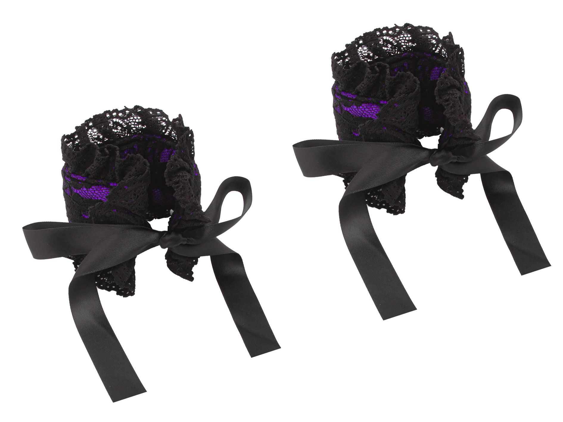 наручи с кружевом фиолетовые в Краснодаре