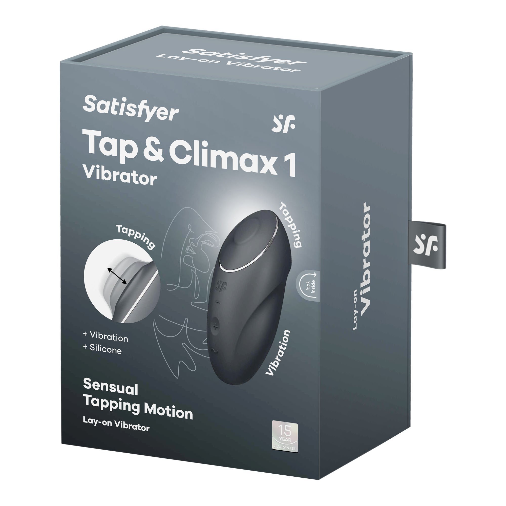 пульсирующий массажер satisfyer tap&climax 1 black 046013sa в Краснодаре