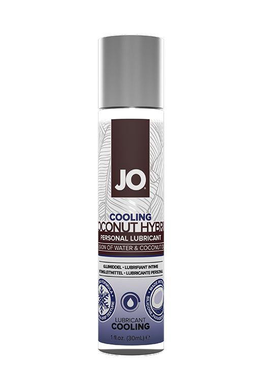 Водно-кокосовый гель с охлаждающим эффектом / JO Lubricant Coco-Hybrid Cooling 1oz - 30 мл.