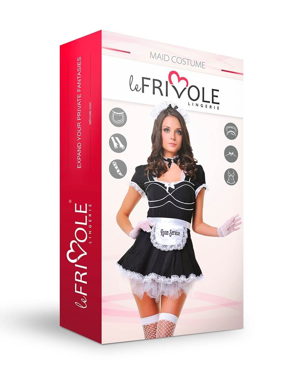 Эротическое костюм le frivole 02544 служанка, 44-46 в Краснодаре