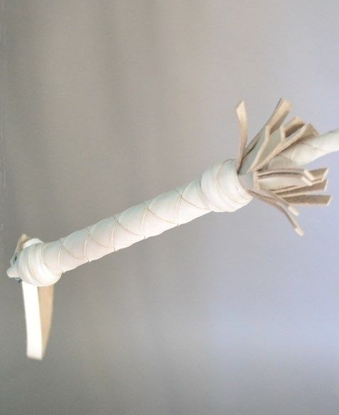 стек плетеный подиум с хлопушкой, белый в Краснодаре